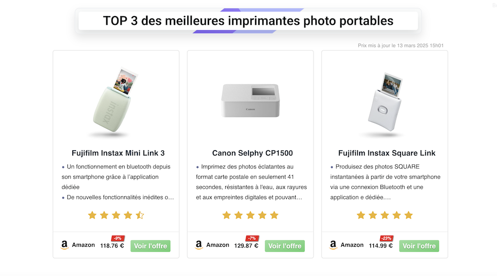 Site web imprimantephoto-portable